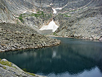 Rocks above the Spectacle Lakes