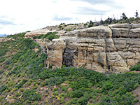 Cliffs near Step House