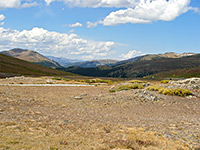 View west towards Aspen