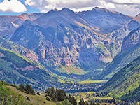 Mountains above Telluride