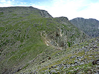 Ridge above the lake