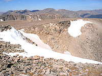 Tyndall Glacier - view north