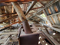 Remains of a roof
