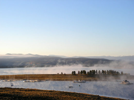 Early morning mist