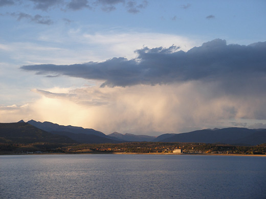 Western shore of Lake Granby