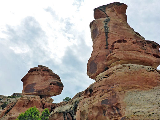Sandstone formations