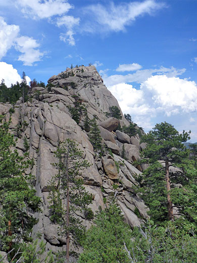 Granite cliffs