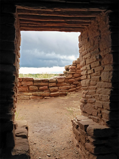 T-shaped doorway, Lowry Pueblo