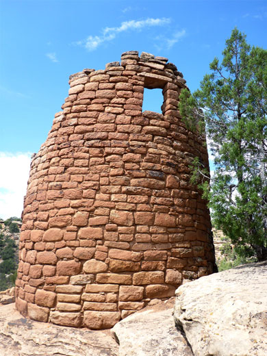 Tower and window