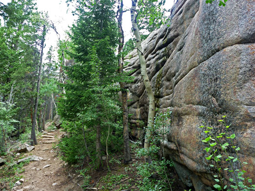 Granite cliffs