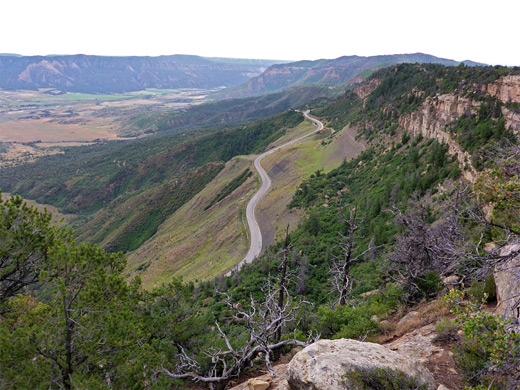 Mesa Verde entrance road