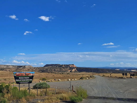 Rabbit Valley entrance to the NCA