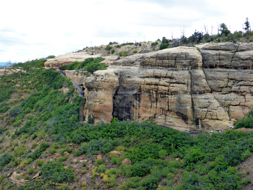 Cliffs near Step House