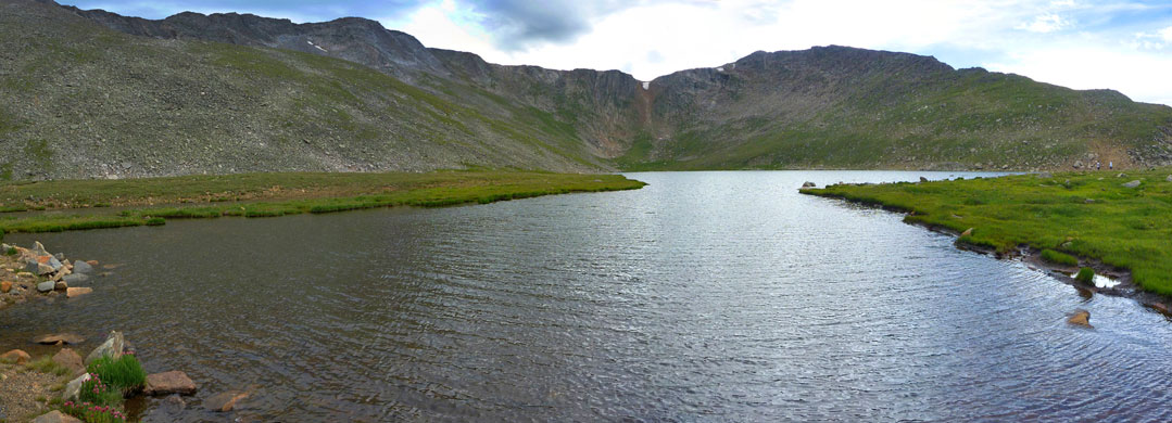 Panorama of Summit Lake