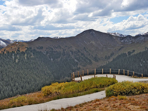 Viewpoint at the pass