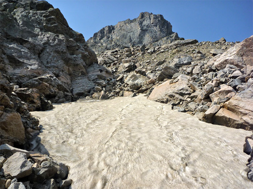 The upper end of Tourmaline Gorge