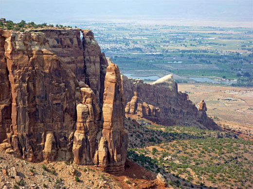 Cliffs near Window Rock