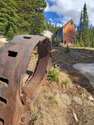 Wood and iron