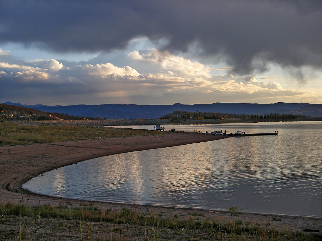 Sunset over Lake Granby