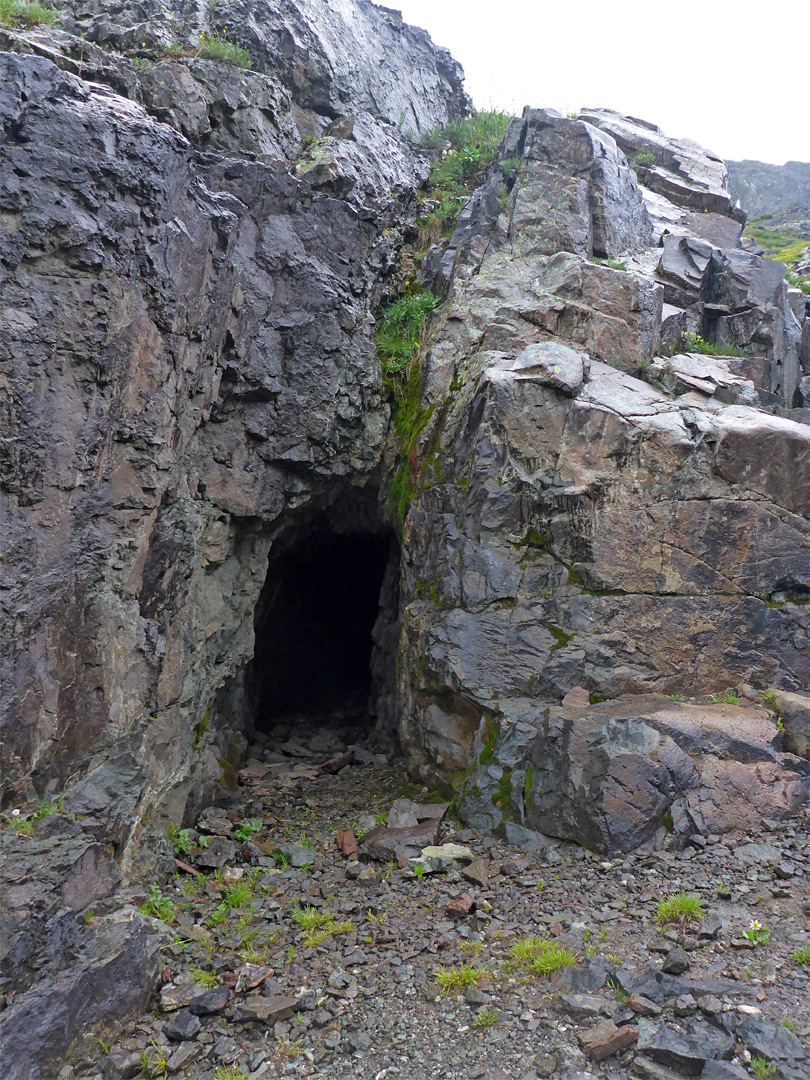 Entrance to an adit