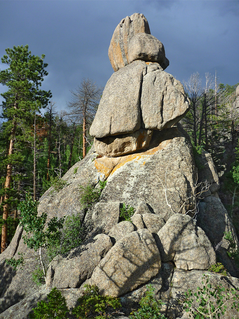 West side of Balanced Rock