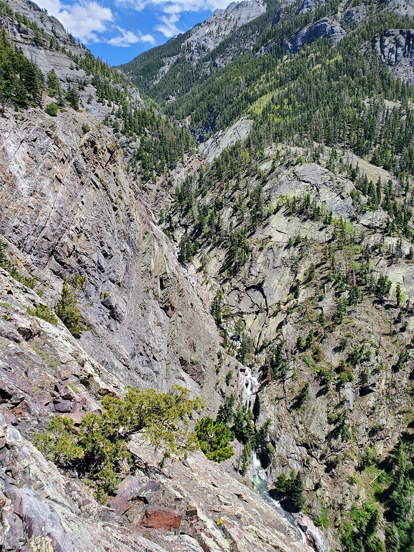 The view upstream