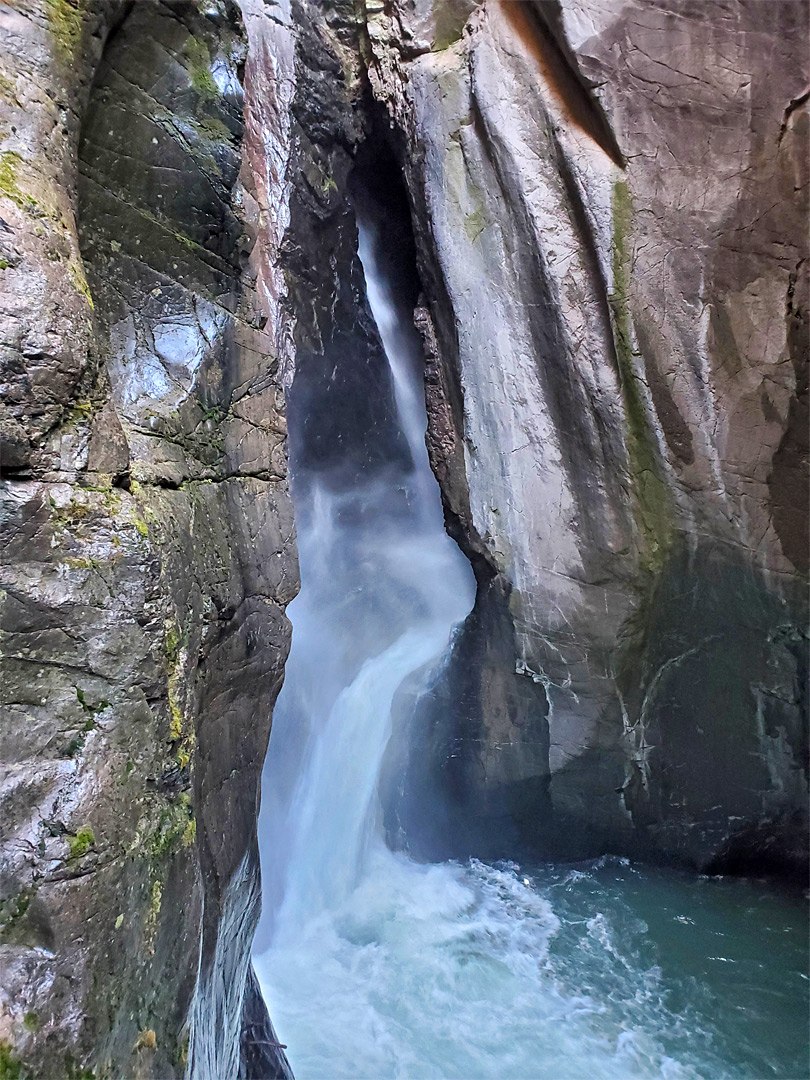 The waterfall