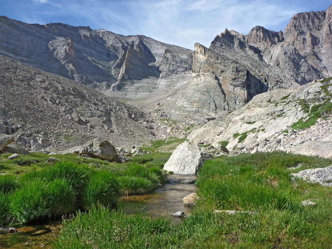 Stream from Chasm Lake