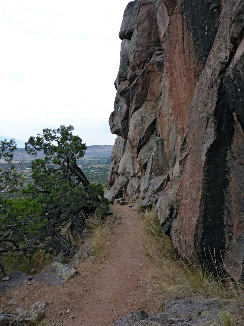 Granite cliff