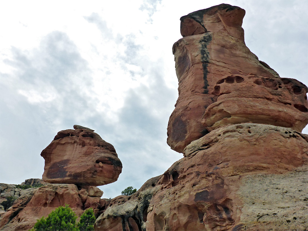 Sandstone formations