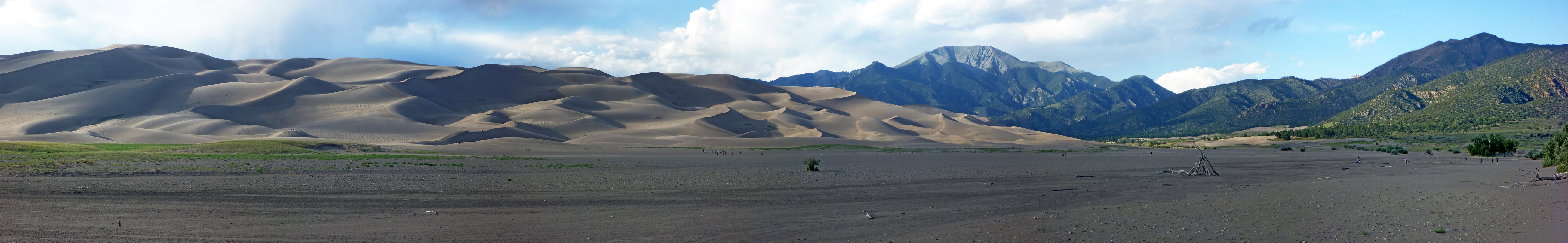 Dry section of Medano Creek