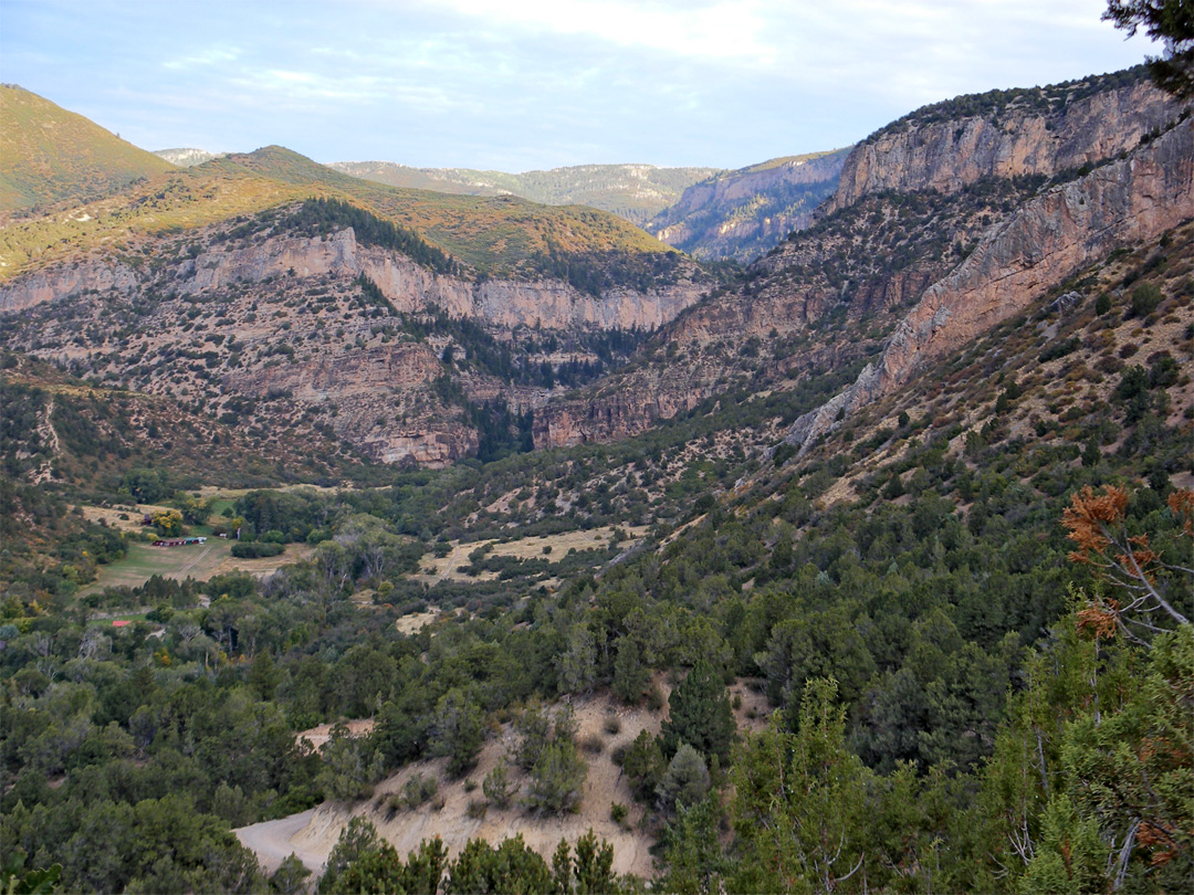 Hills around Elk Creek