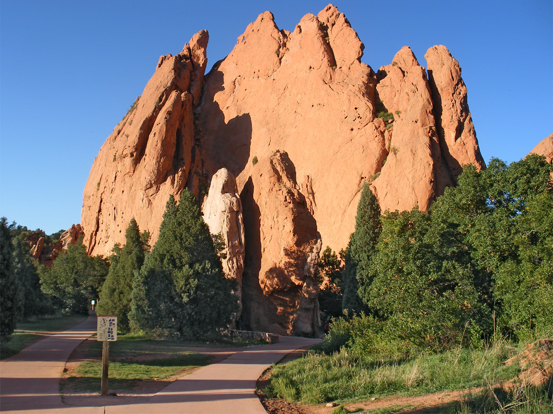 Sentinel Rock and North Gateway Rock