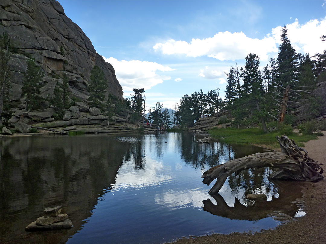 Refections on Gem Lake