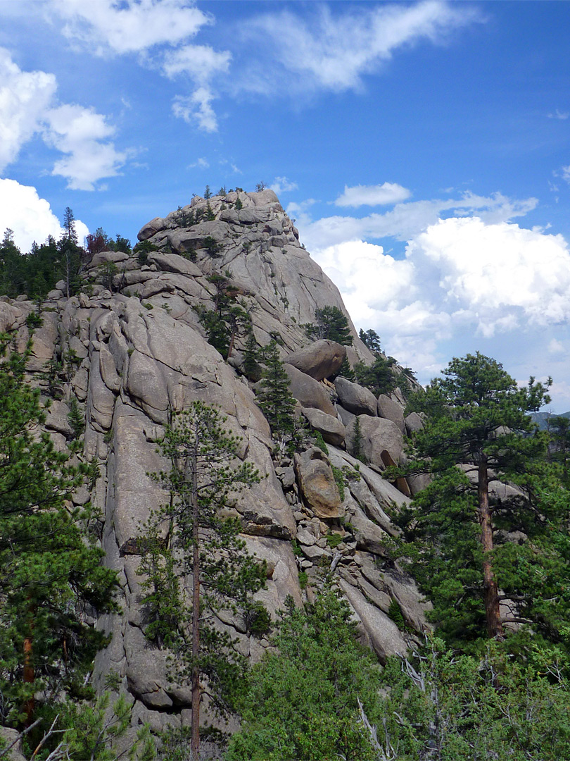 Granite cliffs