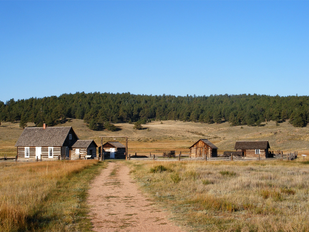 Track to the homestead