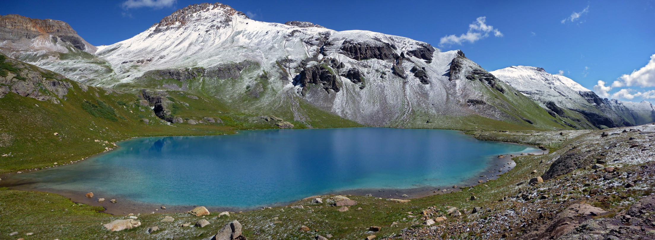 Mountains above Ice Lake