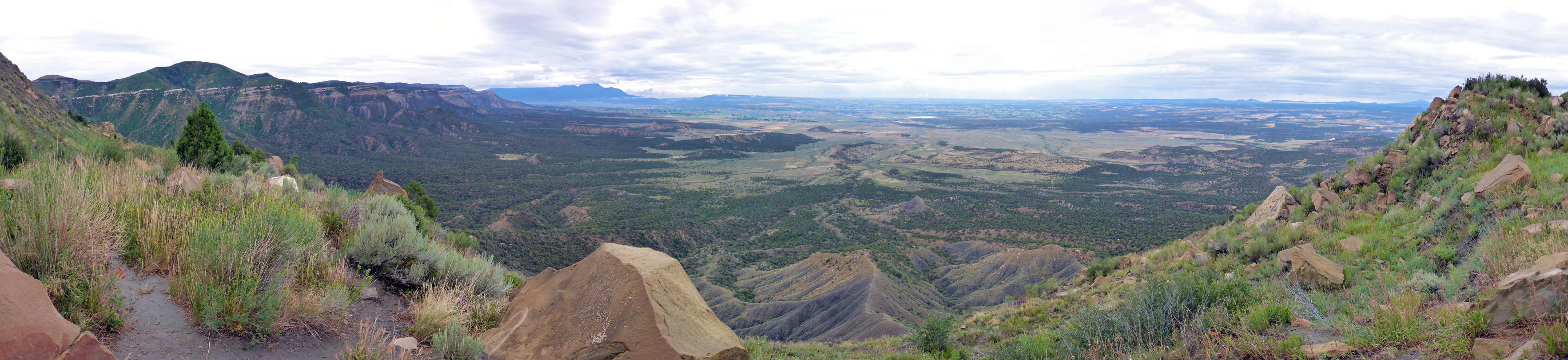 Viewpoint at the end of the path