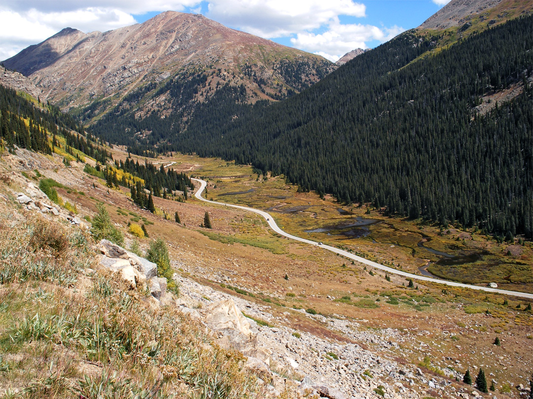 Lake Creek and Mount Champion