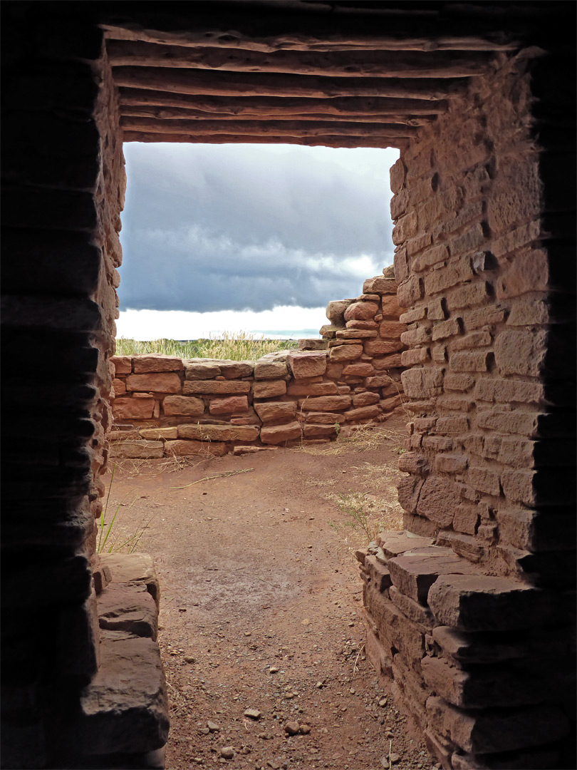 T-shaped doorway