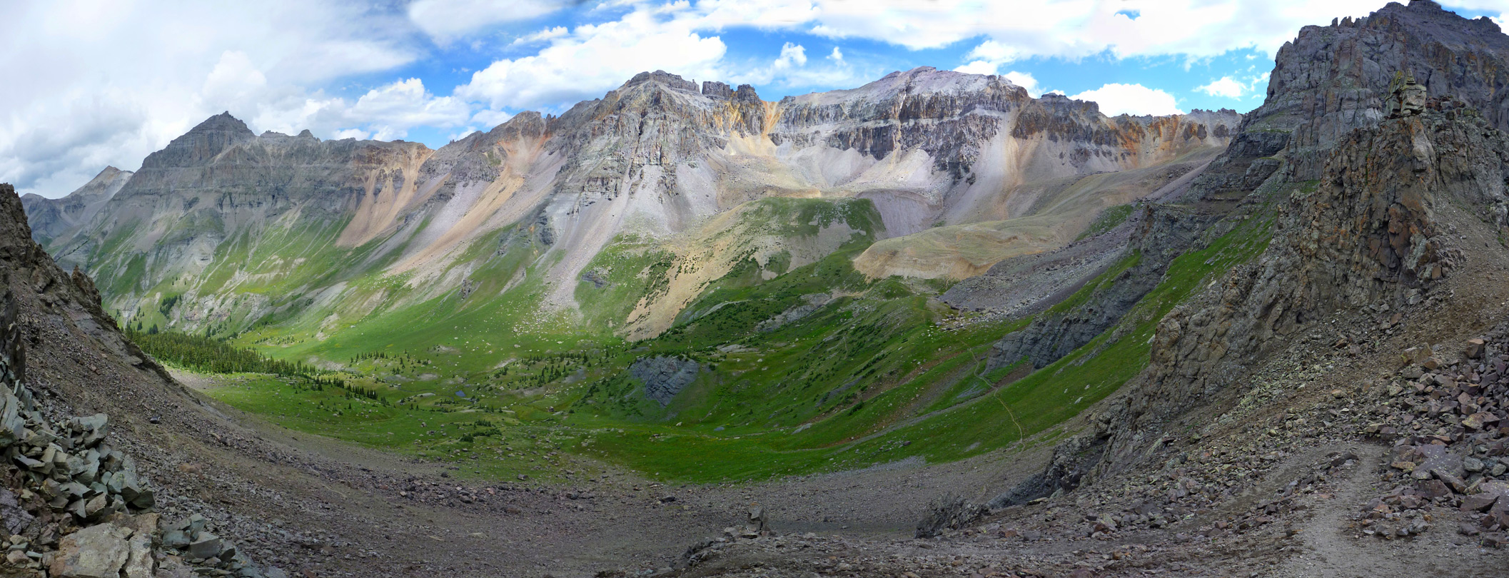 Upper end of Mill Creek Basin