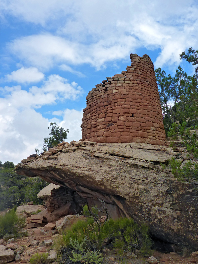 Circular tower