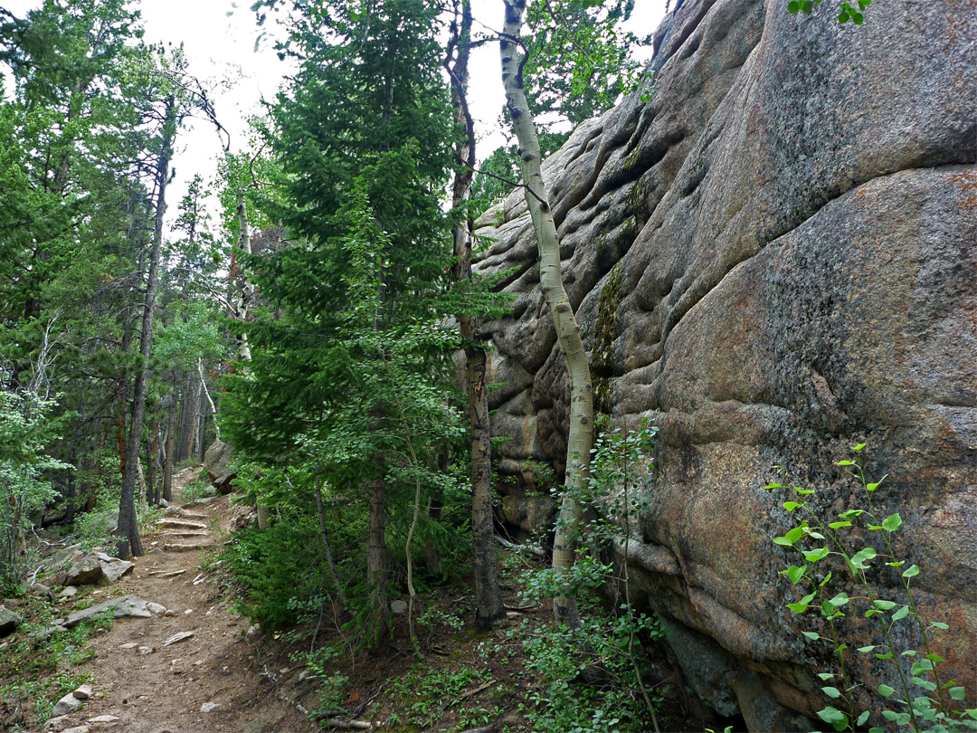 Granite cliffs