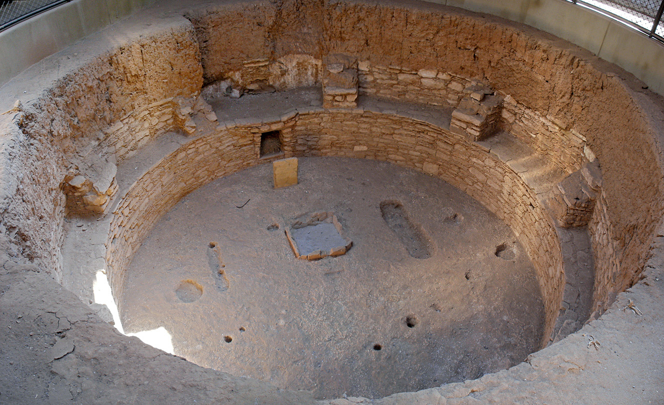 Kiva in a pithouse