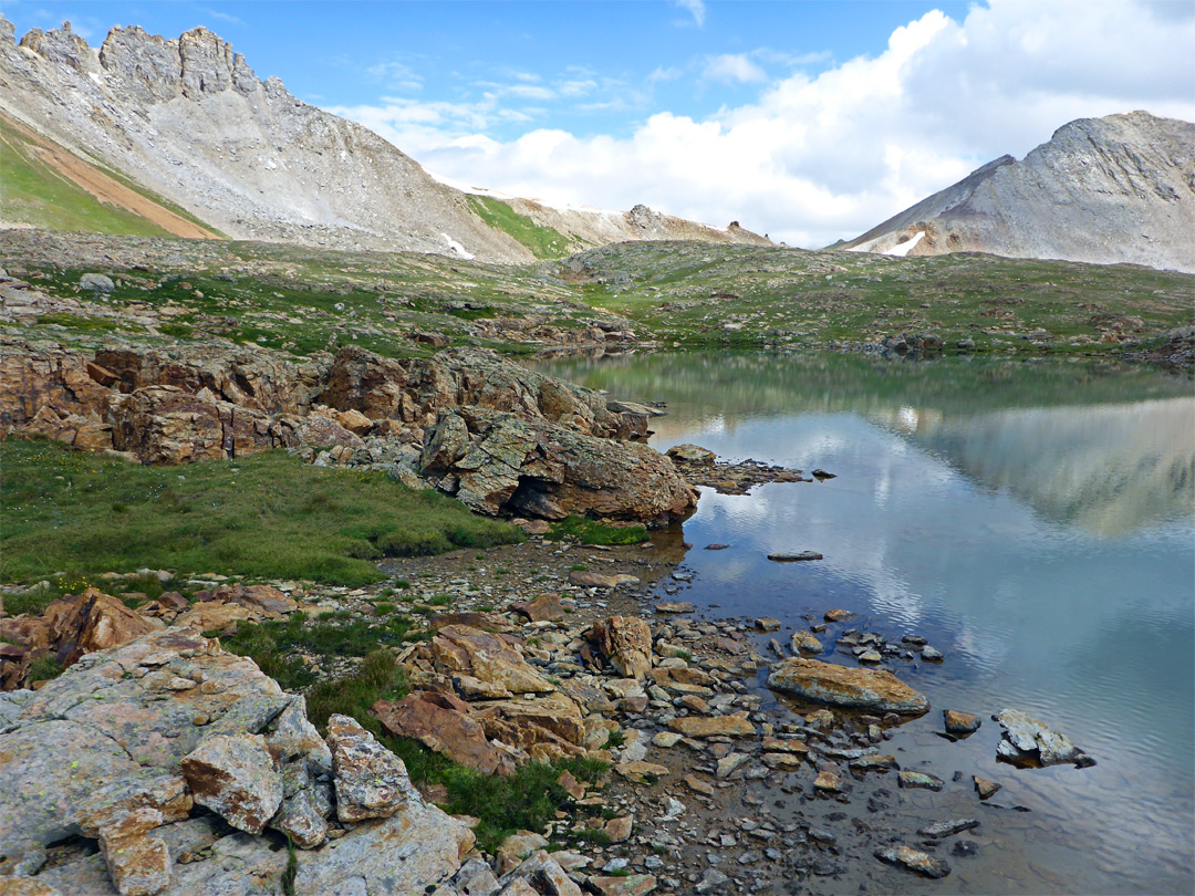 Edge of a lake