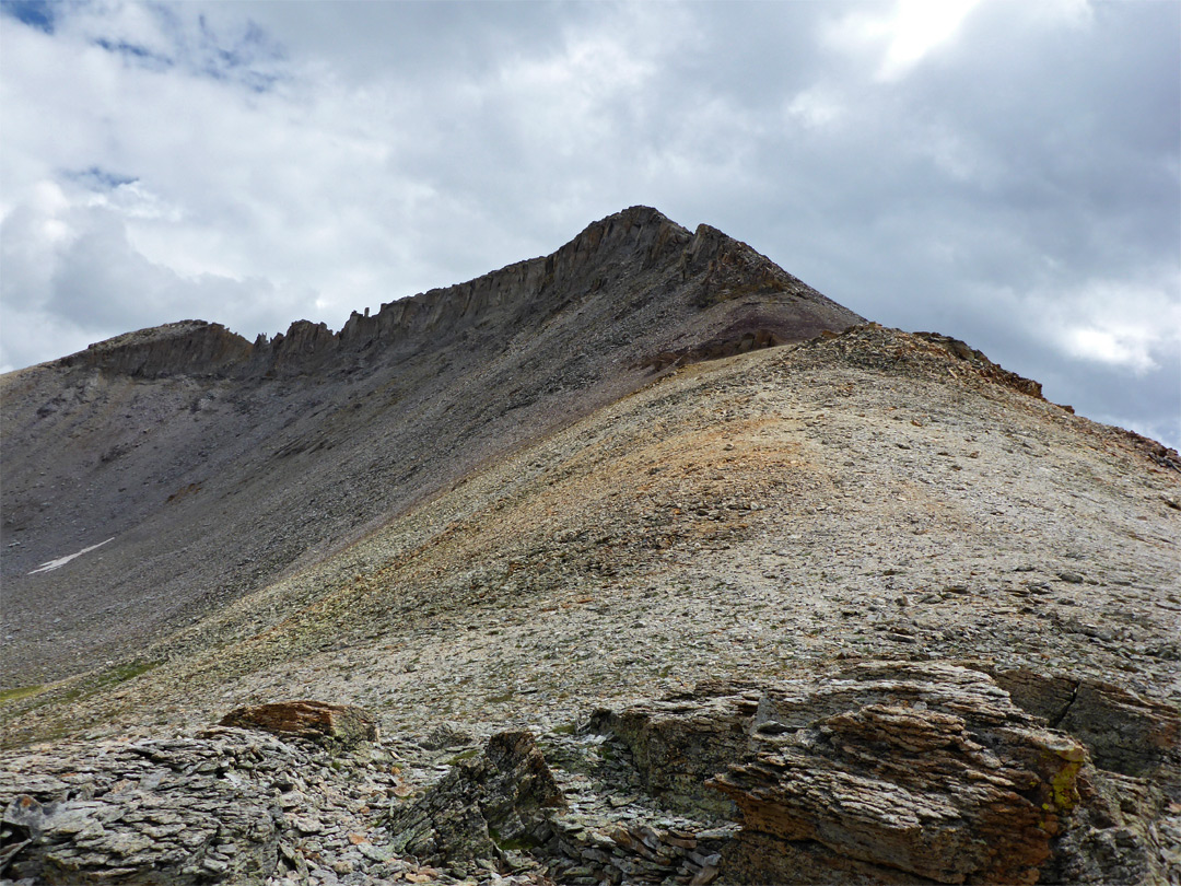 Ridge to the north