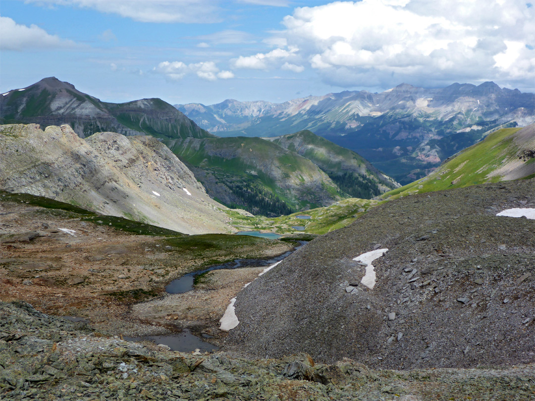 Valley to the west