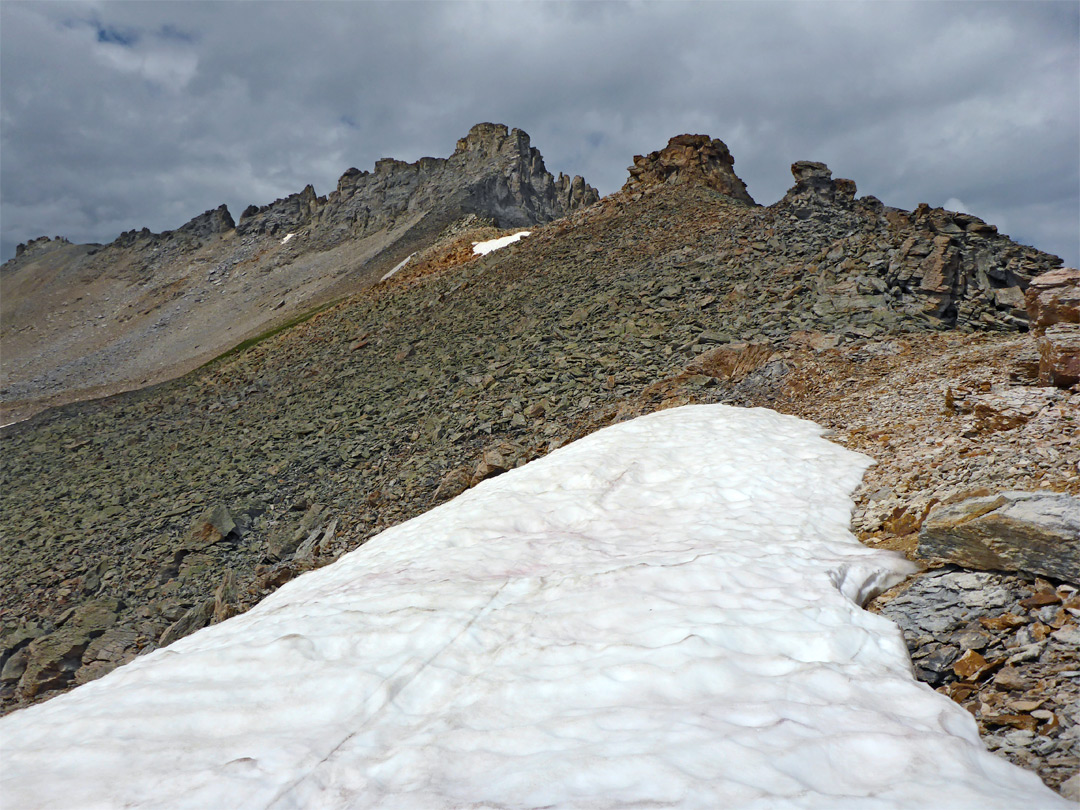 Ridge to the south