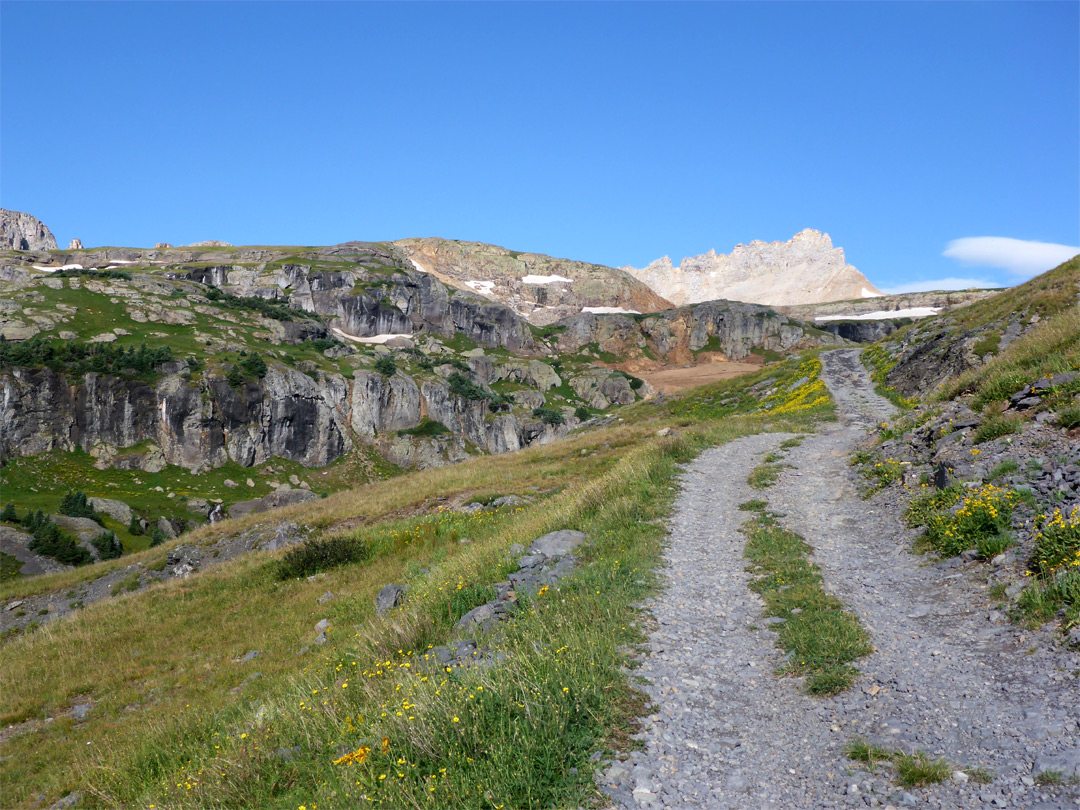 Approaching the basin