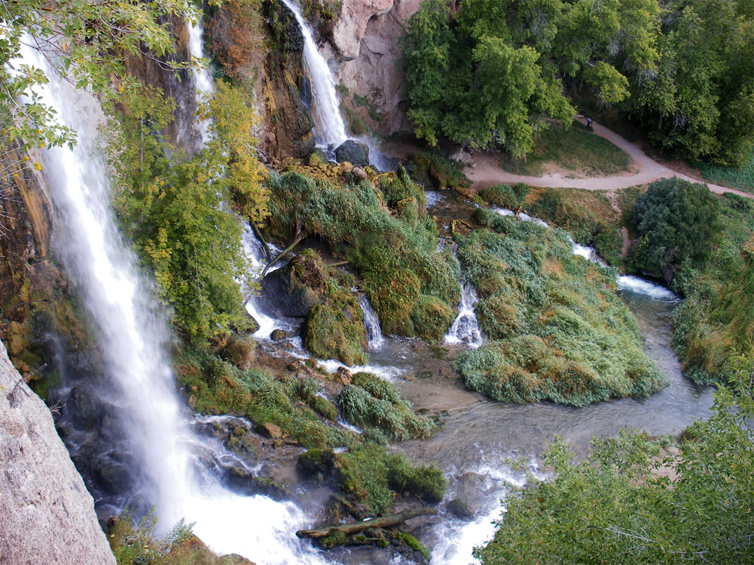 Base of the falls